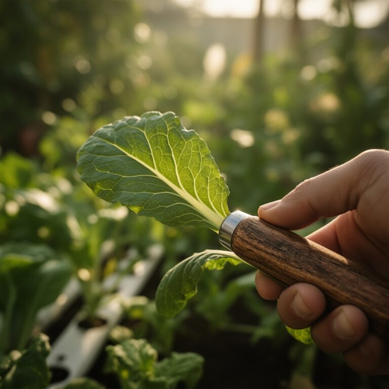 Preparing a hydroponic starter kit for the kitchen