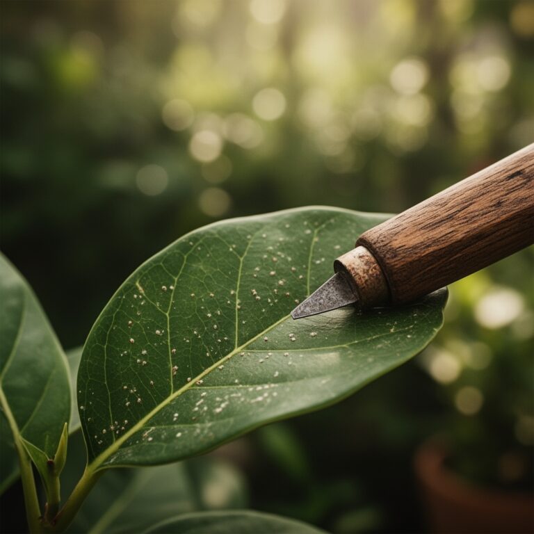 Steps for identifying common houseplant pests