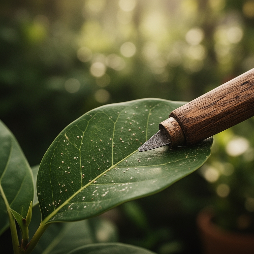 Steps for identifying common houseplant pests