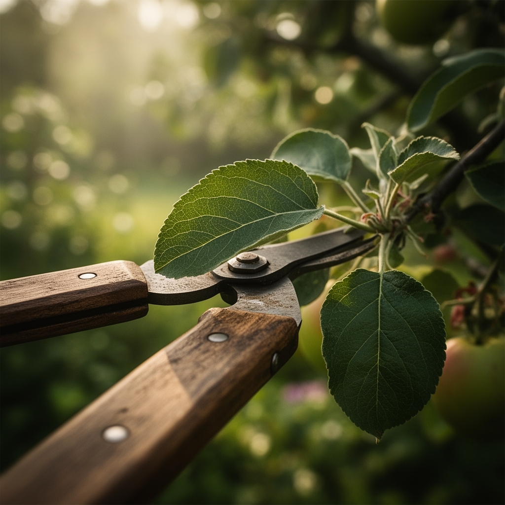 Steps to prune apple trees for better yield