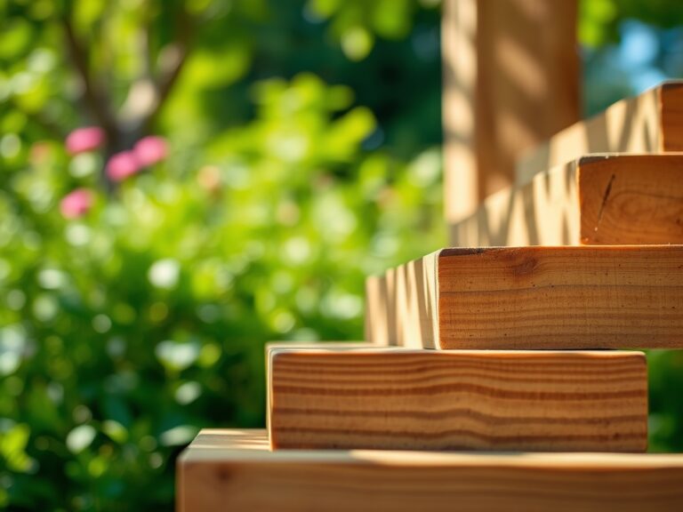 Steps for building a garden pergola