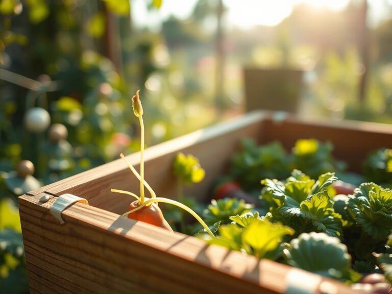 Steps for building a vegetable garden storage box